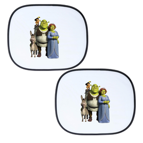 Car Sun Shades Cartoon Shrek And Fiona Shop Today Get It