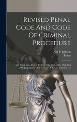 Revised Penal Code And Code Of Criminal Procedure And Penal Laws