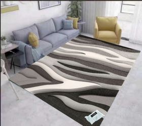 Modern 3D Geometric Design Area 17 Rug Complementary IH Tieback