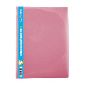 Butterfly Premium Quotation Folders A M Pink X Shop