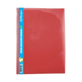 Butterfly Premium Quotation Folders A4 400 M Red X 50 Shop Today