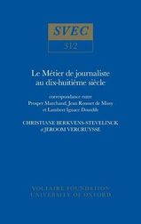 Le Metier De Journaliste Au Xviiie Siecle Shop Today Get It