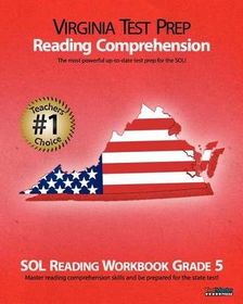 Virginia Test Prep Reading Comprehension Sol Reading Workbook Grade 5