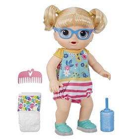 Baby Alive Step N Giggle Baby Blonde Hair Doll With Light Up Shoes