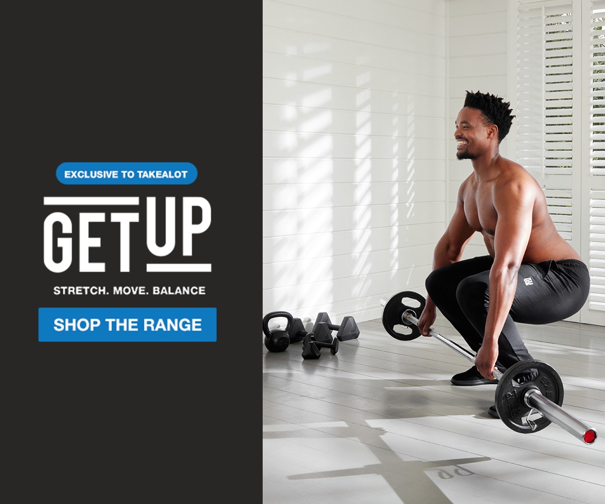 GetUp Get Moving Get Balanced Fitness Equipment Sportswear takealot