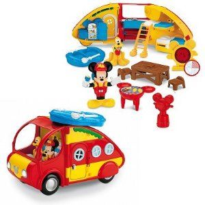 mickey mouse camper set