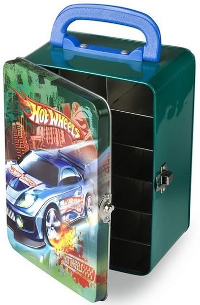 Hot Wheels - Metal Car Storage Case for 18 Die Cast Cars