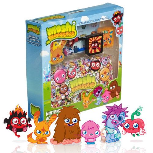 ORB Moshi Monsters: 7 in 1 Accessory Pack Boys Character (NDS, DS Lite, NDS