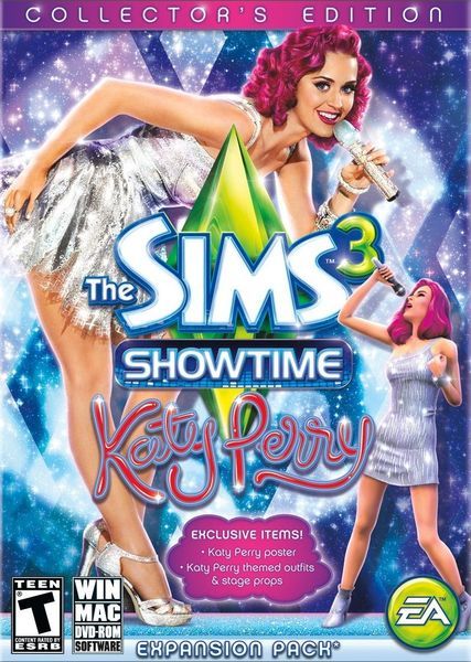 The Sims 3: Showtime Katy Perry Collectors Edition (PC DVD-ROM)*END OF LINE