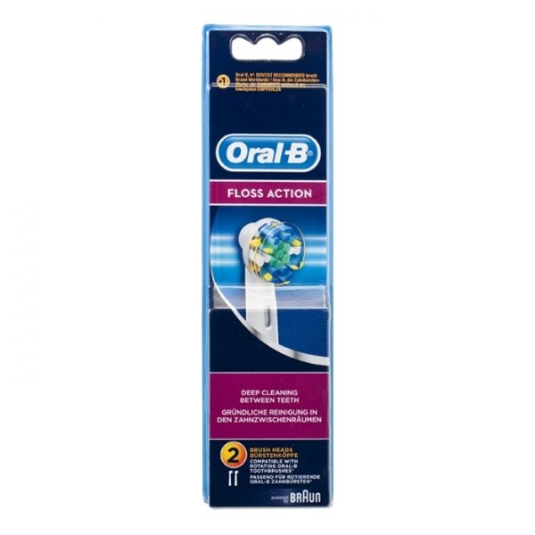 Oral-B Floss Action 2 Replacement Brush Heads