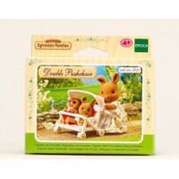 sylvanian families double pushchair