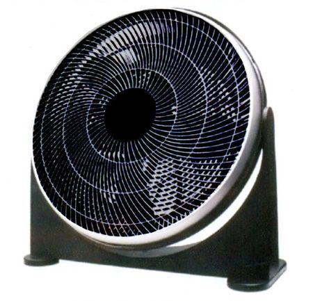 Goldair - 50cm Deluxe Floor Fan - Black