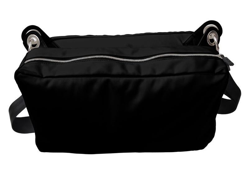 Vax Barcelona Ramblas Series - Saddle Messenger Bag - Black