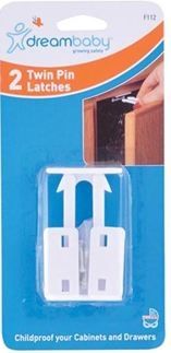 Dreambaby - Double Pronged Latches - 2 Pack