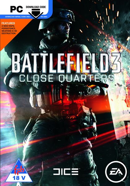 Battlefield 3: Close Quarters DLC2 Code only. **The original Battlefield 3 game is needed *Codes will only work with Multiplayer mode