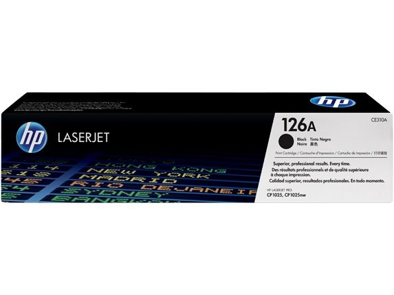 Hp 126A Black Laserjet Toner Cartridge image