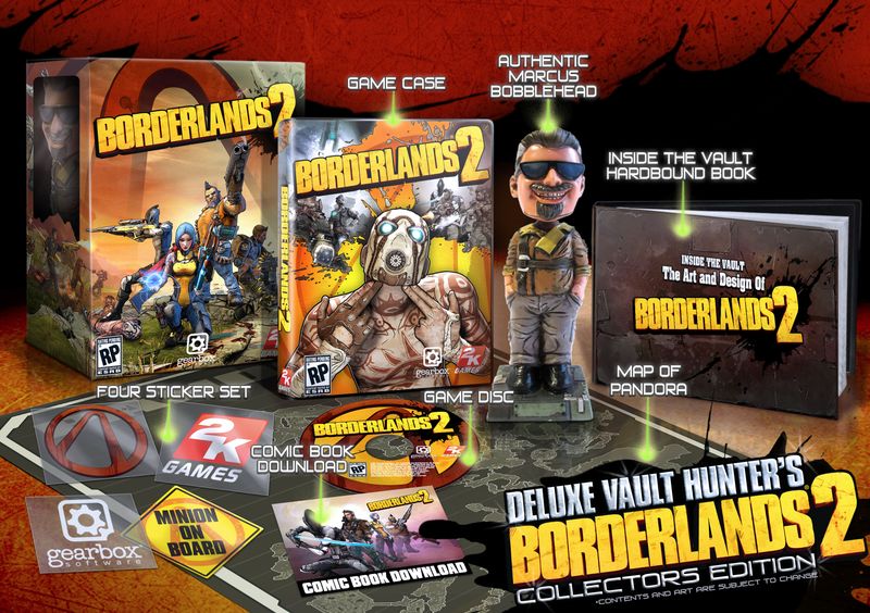 Borderlands 2: Deluxe Vault Hunters Collector?s Edition (PS3)