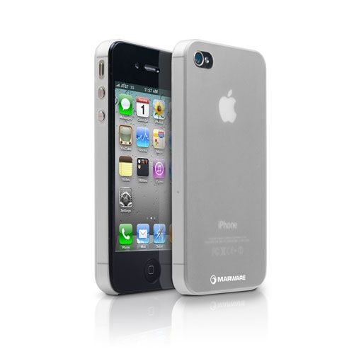 Marware Membrane - for iPhone 4 &amp; 4s - Ice White