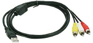 HDE 3 RCA to USB Cable
