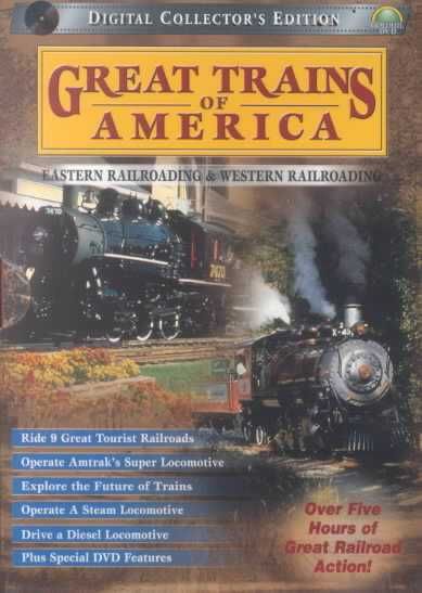 Great Trains of America - (Region 1 Import DVD)