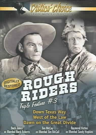 Rough Riders Triple Feature No 3 - (Region 1 Import DVD)