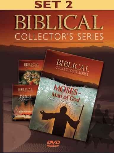 Biblical Set 2: Moses Man of God/Biblical Adam &amp; Eve/Biblical Rapture - (Region 1 Import DVD)