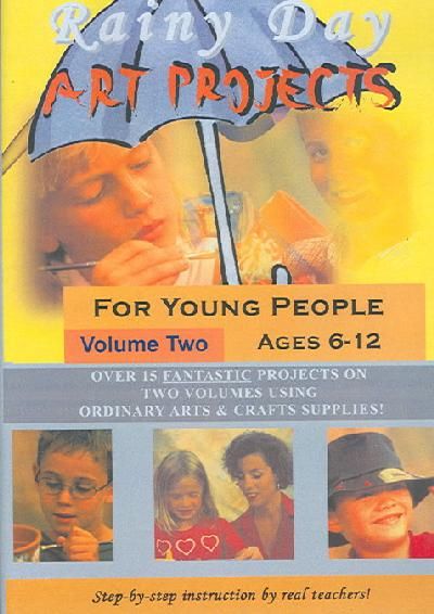 Rainy Day Art Projects for Young V2 - (Region 1 Import DVD)