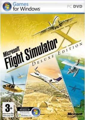 Microsoft Flight Simulator X: Deluxe Edition (PC DVD-ROM)