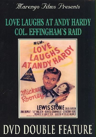 Love Laughs at Andy Hardy/Colonel Effingham's Raid - (Region 1 Import DVD)