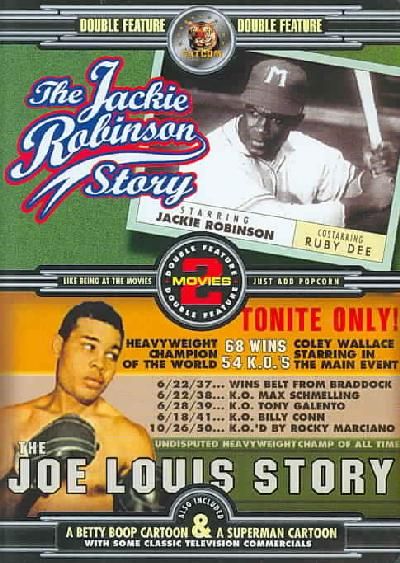 Jackie Robinson Story/The Joe Louis Story - (Region 1 Import DVD)