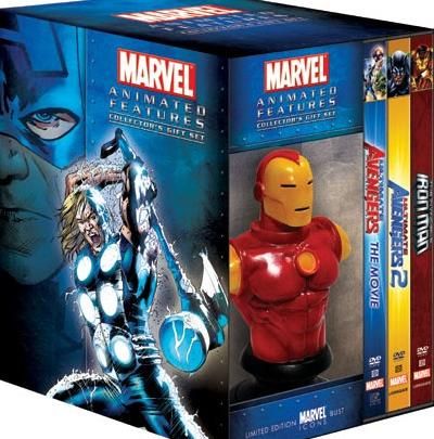 Marvel Animated Features Gift Set - (Region 1 Import DVD)