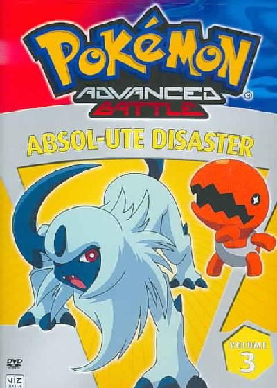 Pokemon Advanced Battle - Vol. 3: Absol-Ute Disaster - (Region 1 Import DVD)