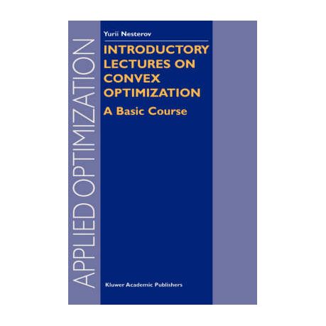 Introductory Lectures on Convex Optimization | Buy Online in South Africa |  takealot.com