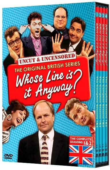 Whose Line is It Anyway Season 1 &amp; 2 (Original UK Version) - (Region 1 Import DVD)