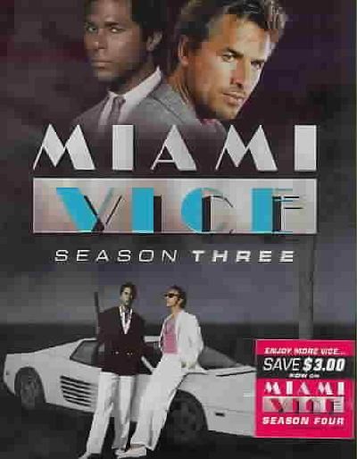 Miami Vice:Season Three - (Region 1 Import DVD)