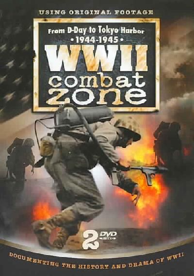 WWII Combat Zone, D-Day To Tokyo Harbor 1944-45 - (Region 1 Import DVD)