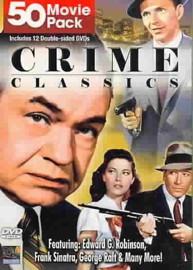 Crime Classics 50 Movie Mega Pack - (Region 1 Import DVD)