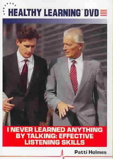 I Never Learned Anything By Talking: Effective Listening Skills - (Region 1 Import DVD)