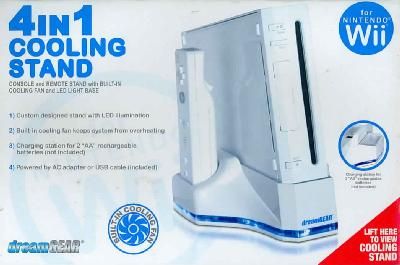 Wii 4 in 1 Cooling Stand - (Import Games Accessory)