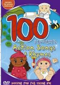 100 Favourite Action Songs and Rhymes - (DVD)