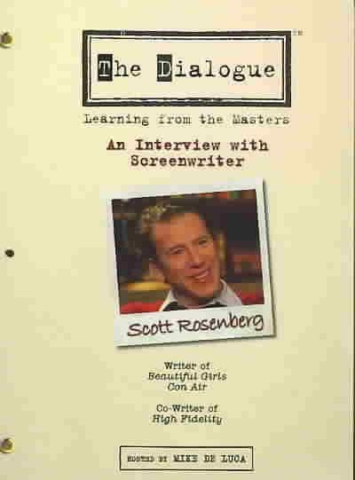 Dialogue:Scott Rosenberg - (Region 1 Import DVD)
