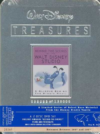 Walt Disney Treasures: Behind the Scenes at the Walt Disney Studio - (Region 1 Import DVD)