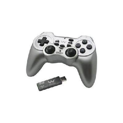 PS3 Wireless Controller Silver - (Import Games Accessory)