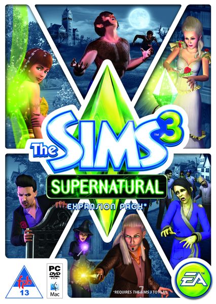The Sims 3: Supernatural (PC/MAC DVD-ROM)