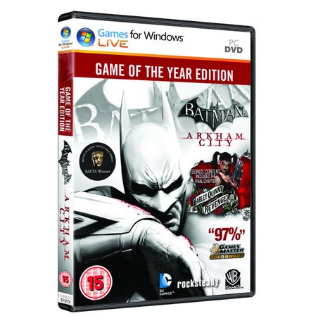 Batman: Arkham City - Game of the Year (PC DVD-ROM) | Buy Online in South  Africa 