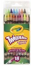 Crayola - 18 Twistables