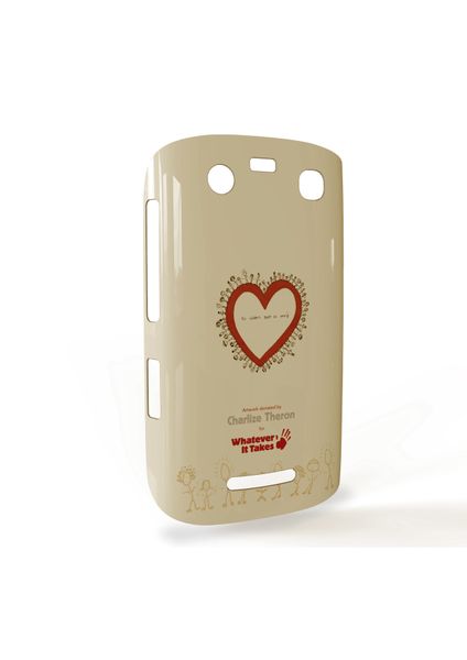 Whatever It Takes - Tough Shield for Blackberry 9360 - Charlize Theron Crea