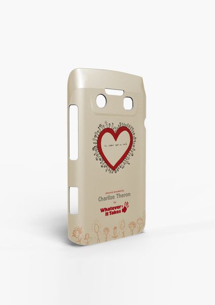 Whatever It Takes - Tough Shield for Blackberry 9790 - Charlize Theron Crea