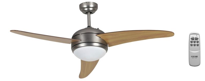 Goldair - 3-blade Ceiling Fan 132cm - with Remote - GCF-2012R