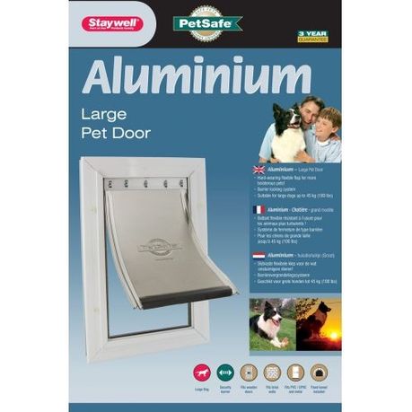 staywell aluminium pet door large